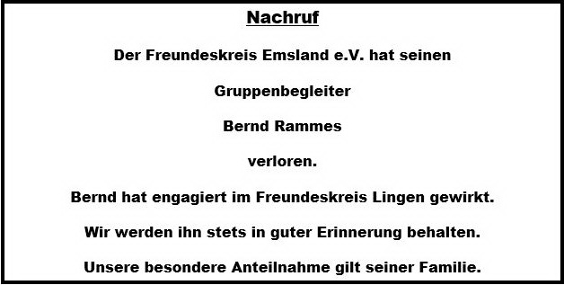 Nachruf Bernd Rammes 2023.03